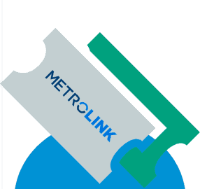 Metrolink Weekend ticket illustration